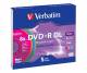 5 Verbatim DVD+R Double Layer color  8,5GB 240Min 8x Slimcase