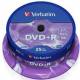 25 Verbatim DVD+R 4.7GB 120Min 16x Spindel