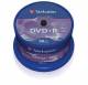 50 Verbatim DVD+R 4.7GB 120Min 16x Spindel