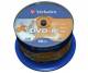 50 Verbatim DVD-R full printable ohne Logo 4.7GB 120Min 16x Spindel