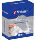 100 Verbatim Papiertaschen mit Fenster
