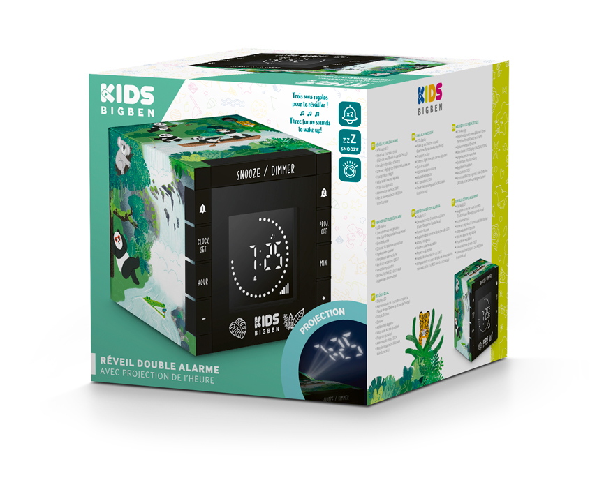 Bigben Wecker Kids R70 Panda Projektor AU385168