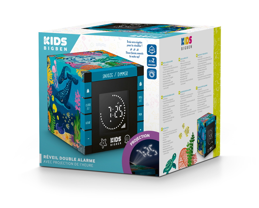 Bigben Wecker Kids R70 Ocean Projektor AU385182