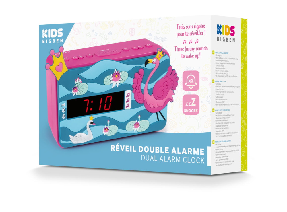 Bigben Wecker Kids R15 Princess 3D Dekor AU385236