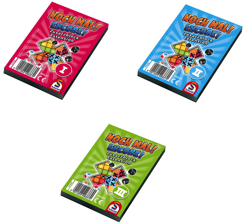 1 Schmidt Spiele Zusatzblock Noch Mal! 49337