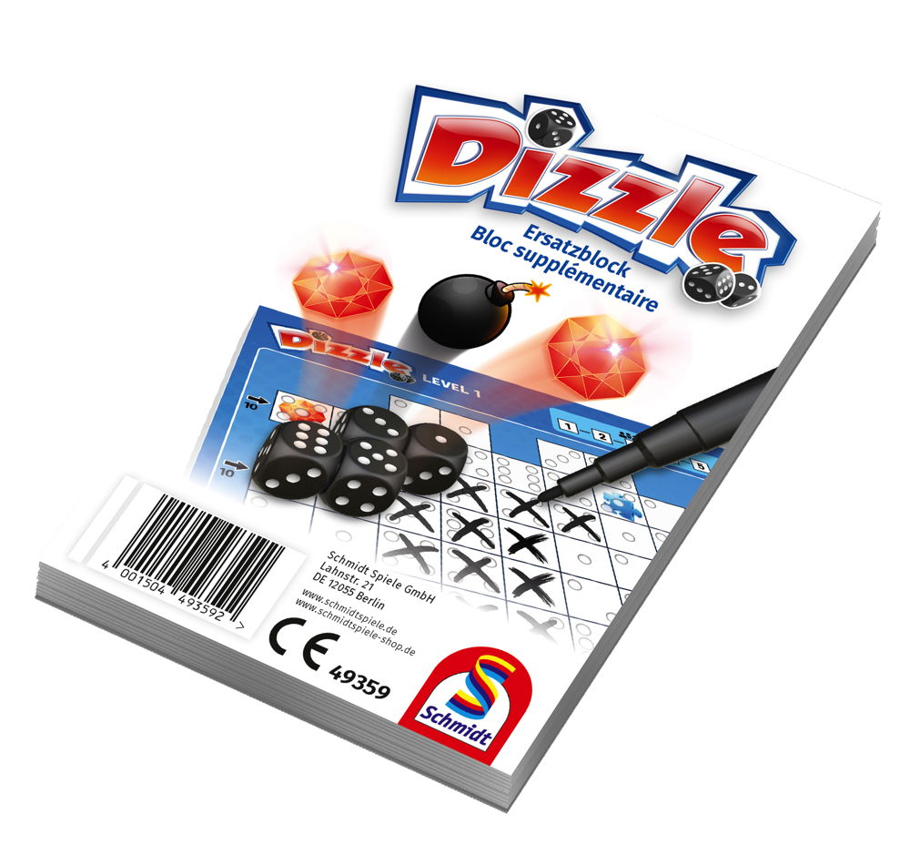 1 Schmidt Spiele Zusatzblock Dizzle 49359