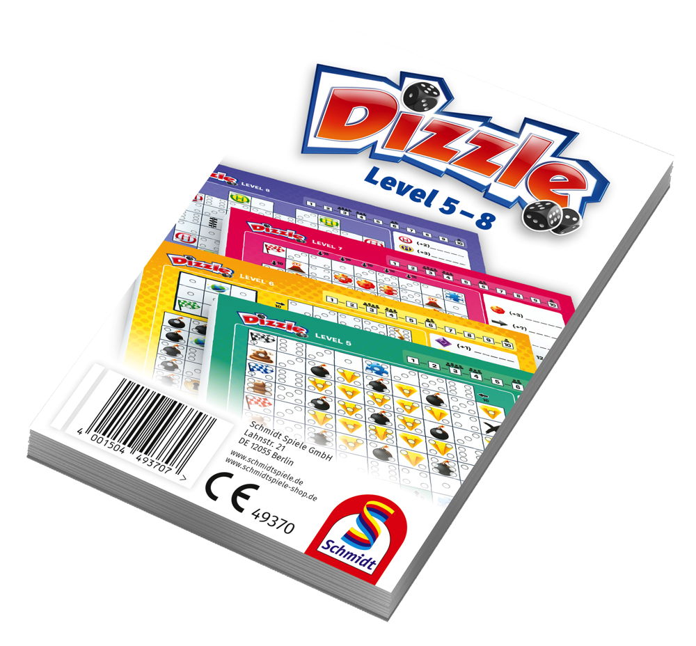 1 Schmidt Spiele Zusatzblock Dizzle Level 5 - 8 49370