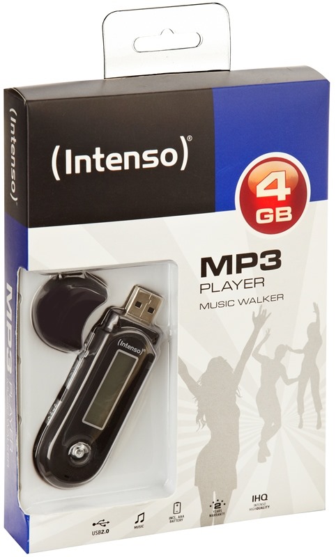 Intenso MP3 Player Music Walker 4GB schwarz