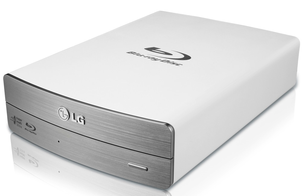 LG Brenner extern BE16NU50 3D für BD / CD / DVD / MDisc USB 3.0 silber