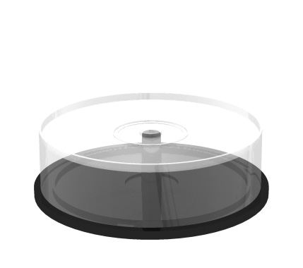 1 leere 25er Spindel fr bis zu 25 BD / CD / DVD
