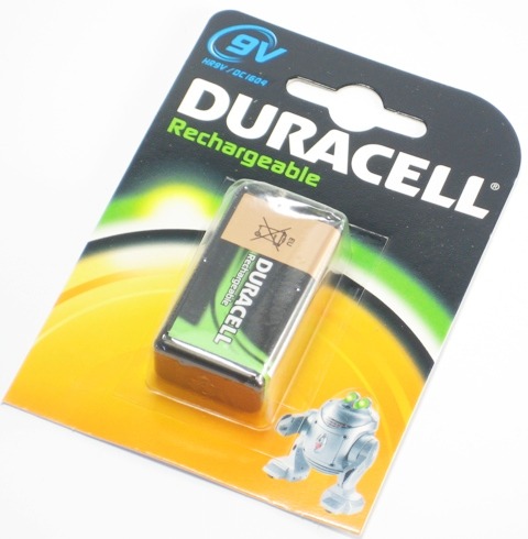 1 Duracell Akku 9V 170mAh Nickel-Metall-Hydrid Blister