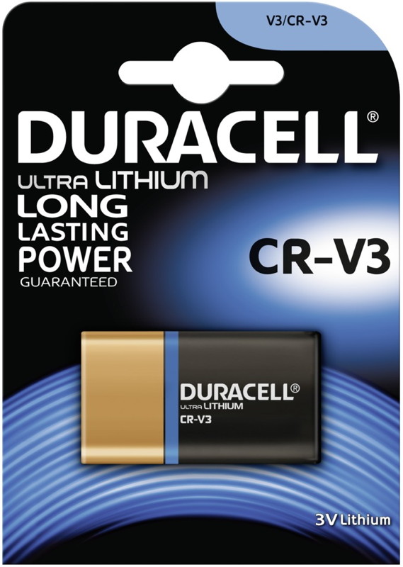 2 Duracell Ultra Photo CR-V3 Lithium Batterien Blister
