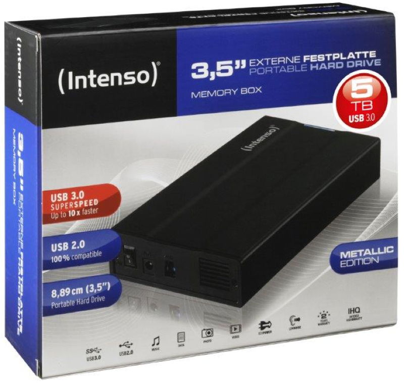 Intenso HDD externe Festplatte Memory Box