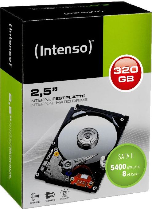 Intenso HDD interne Festplatte 2,5 Zoll 320GB 5400 RPM SATA II