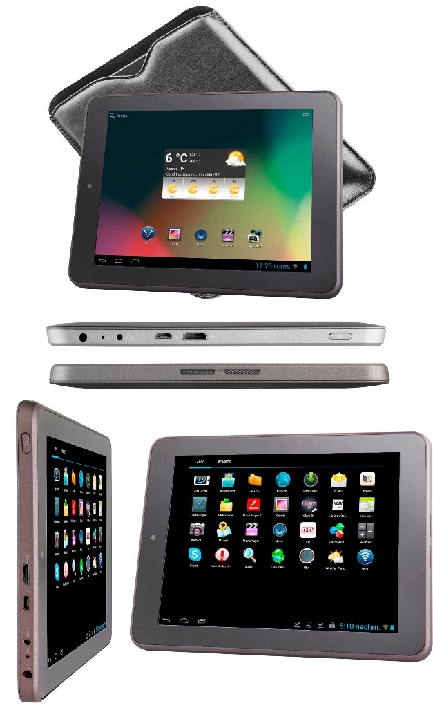 Intenso TAB 814 Tablet PC 8 Zoll Dual Core, EBook Reader, WLAN