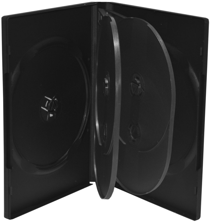 5 Mediarange DVD H&uuml;llen f&uuml;r je 6 CD/DVD