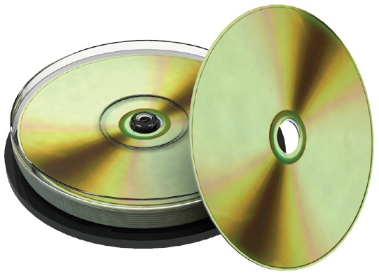 10 Mediarange CD-R professional GOLD 24 Karat 80min 700MB 52x Spindel