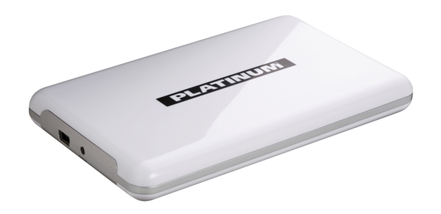 Platinum HDD externe Festplatte 2,5 Zoll 1TB wei&szlig;