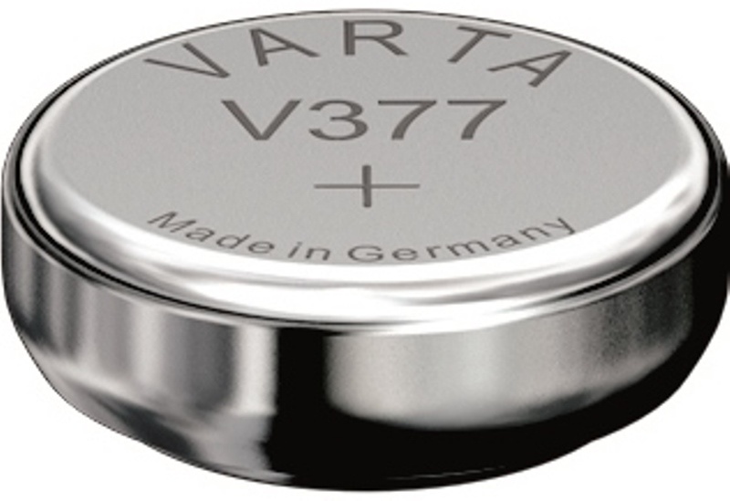 1 Varta Watch V 377 Prim&auml;r Silber Uhrenbatterie Blister