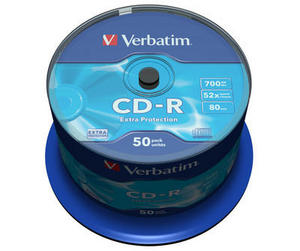 50 Verbatim CD-R Extra Protection