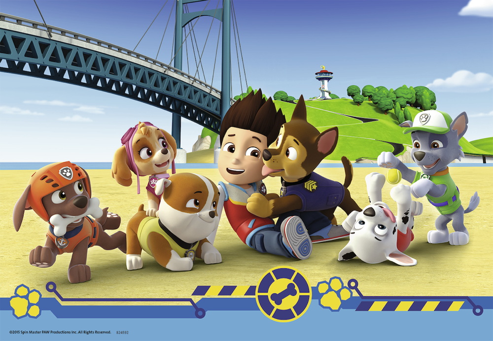 2 X 24 Teile Ravensburger Kinder Puzzle Paw Patrol Hilfsbereite ...