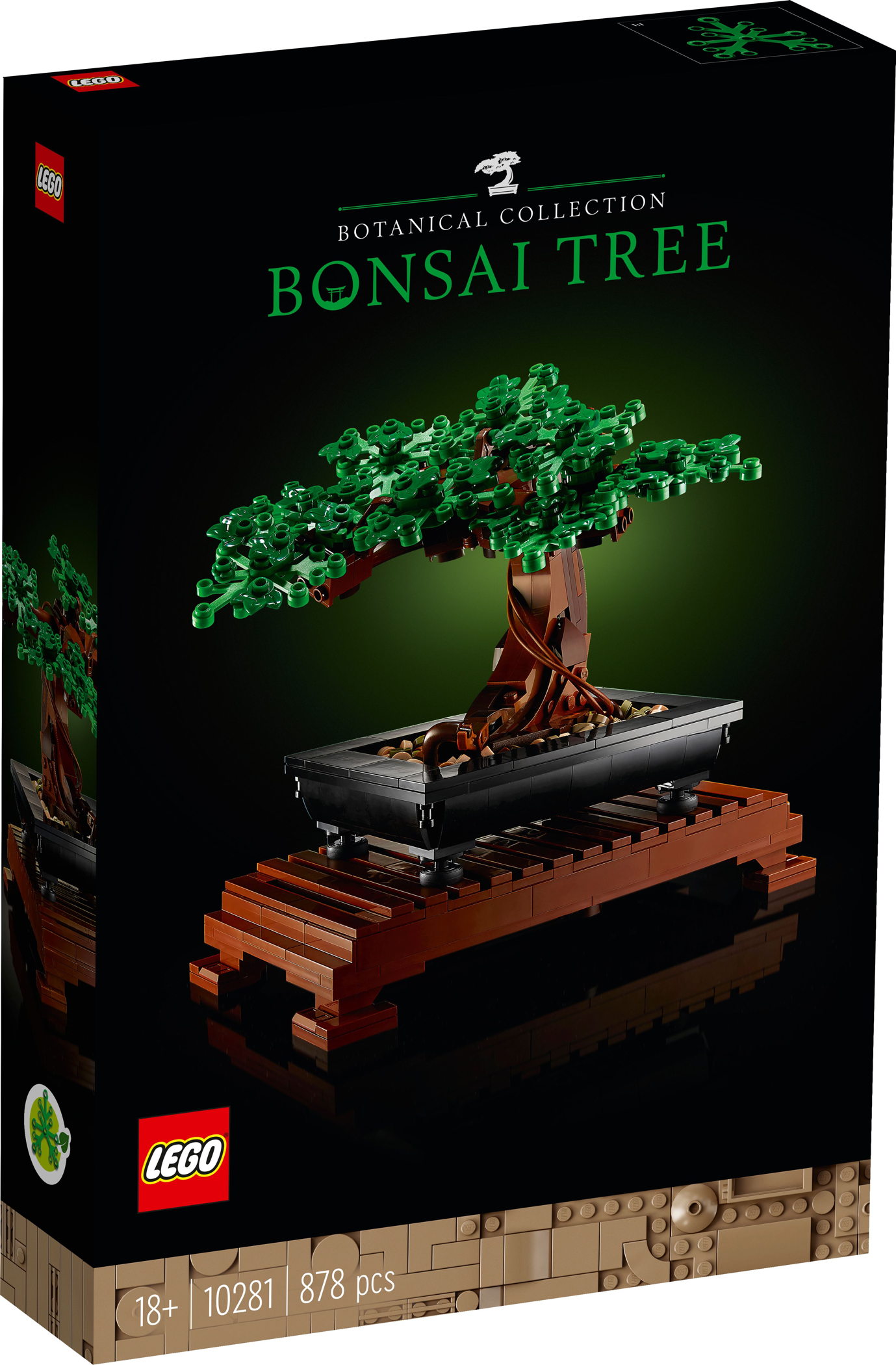 LEGO® Botanicals Bonsai Baum 878 Teile 10281
