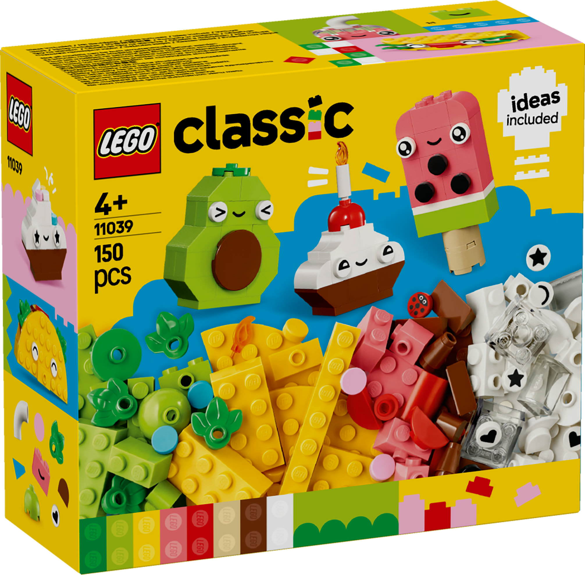 LEGO&reg; Classic Kreativer Snack Bauspa� 150 Teile 11039