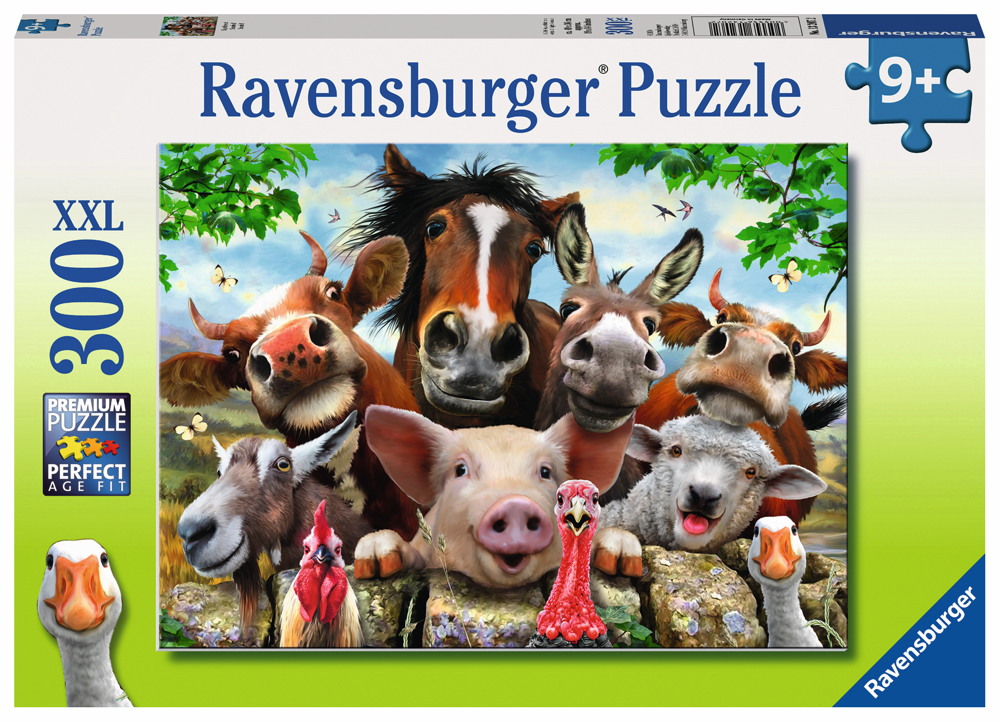 300 Teile Ravensburger Kinder Puzzle XXL Say Cheese! 13207