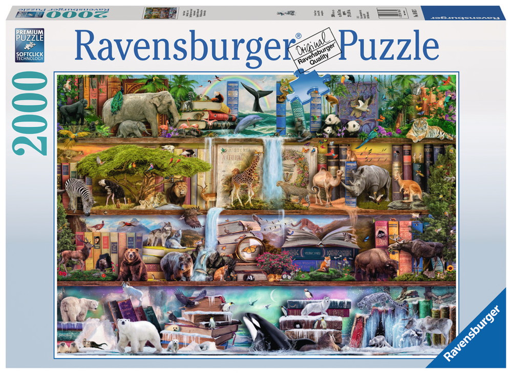 2000 Teile Ravensburger Puzzle Aimee Steward Großartige Tierwelt 16652