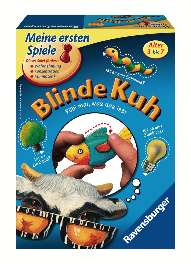 Ravensburger Meine ersten Spiele Tastspiel Blinde Kuh 21404