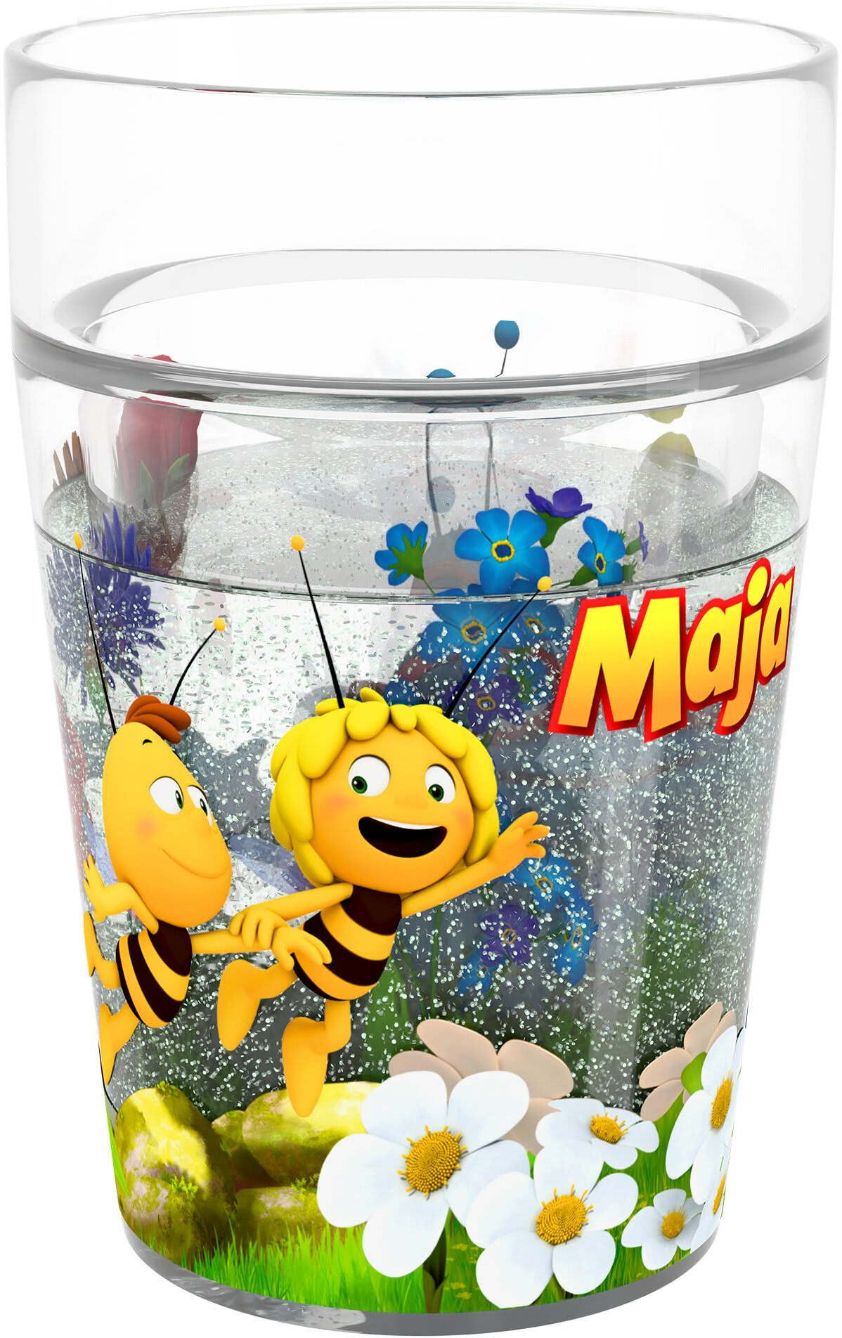 Haba Essen & Trinken Becher Glitzerbecher Die Biene Maja Kinderbecher 2014541001