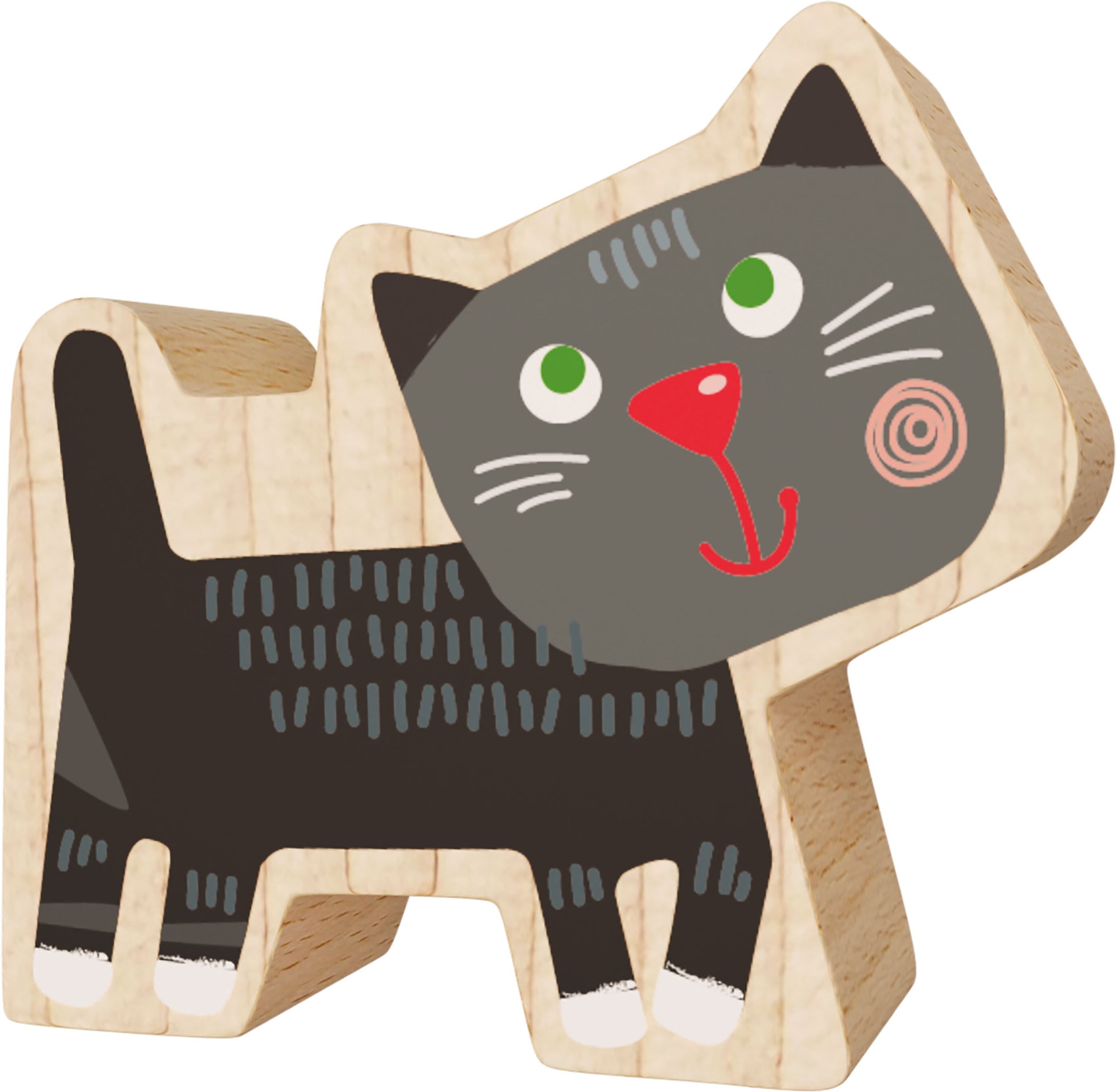Haba Bau- und Entdeckersteine My 1st Block World Kater Karl 2013965001
