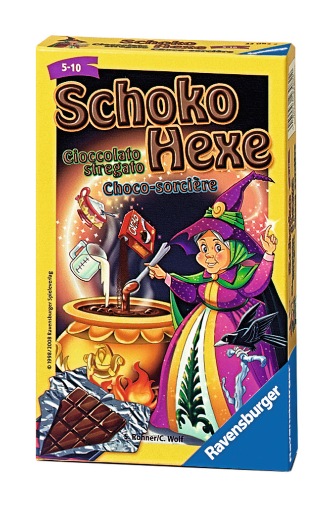 Ravensburger Mitbringspiel Sammelspiel Schoko Hexe 23082
