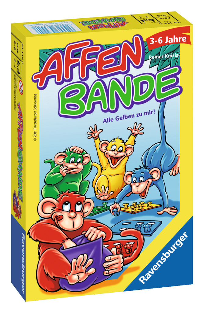 Ravensburger Affenbande: Il Gioco Tascabile Che Fa Ridere I Bambini (edizione Tedesca) - 6