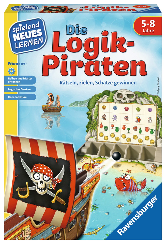 Ravensburger Spielend Neues Lernen Logikspiel Die Logik-Piraten 24969