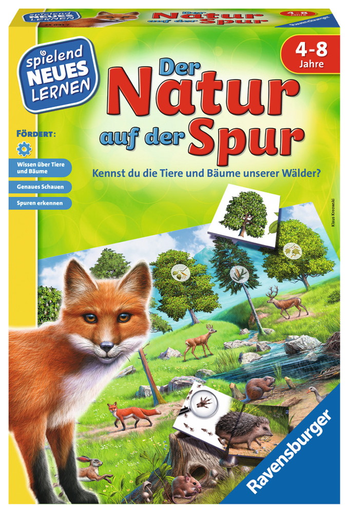 Ravensburger Spielend Neues Lernen Natur-Lernspiel Der Natur auf der Spur 25041