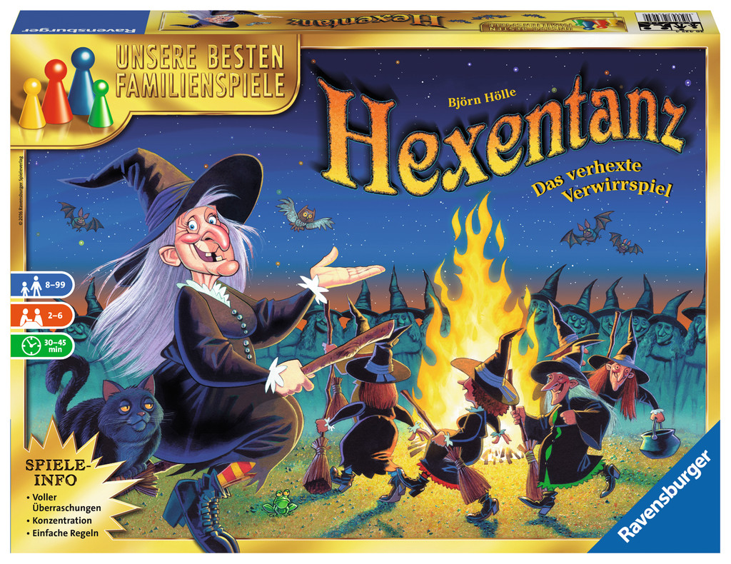 Ravensburger Familienspiel Merkspiel Hexentanz 26425