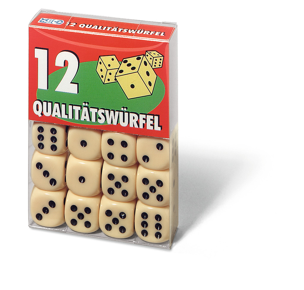 12 Ravensburger FX Schmid Würfel in Klarsichtbox 27097