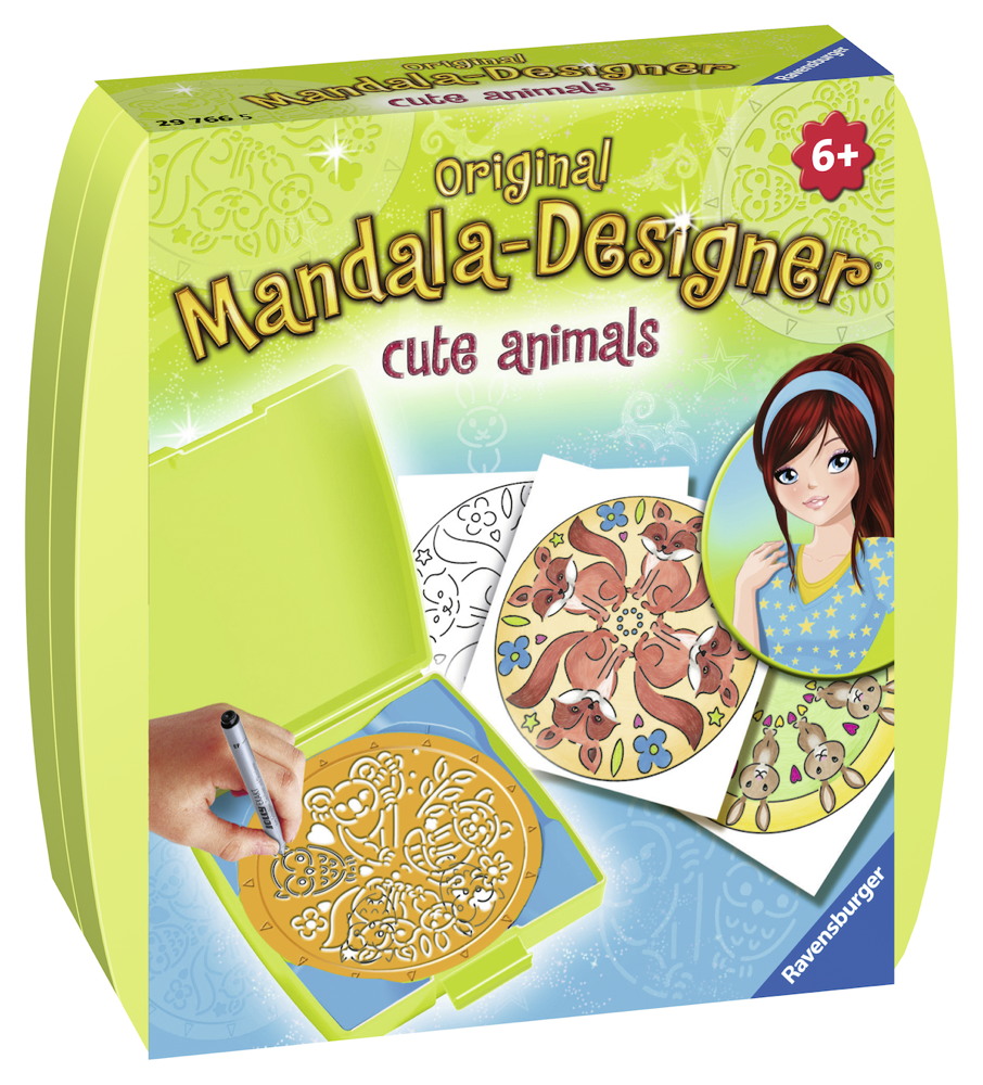 Ravensburger Creation Mandala Designer Mini Cute Animals 29766