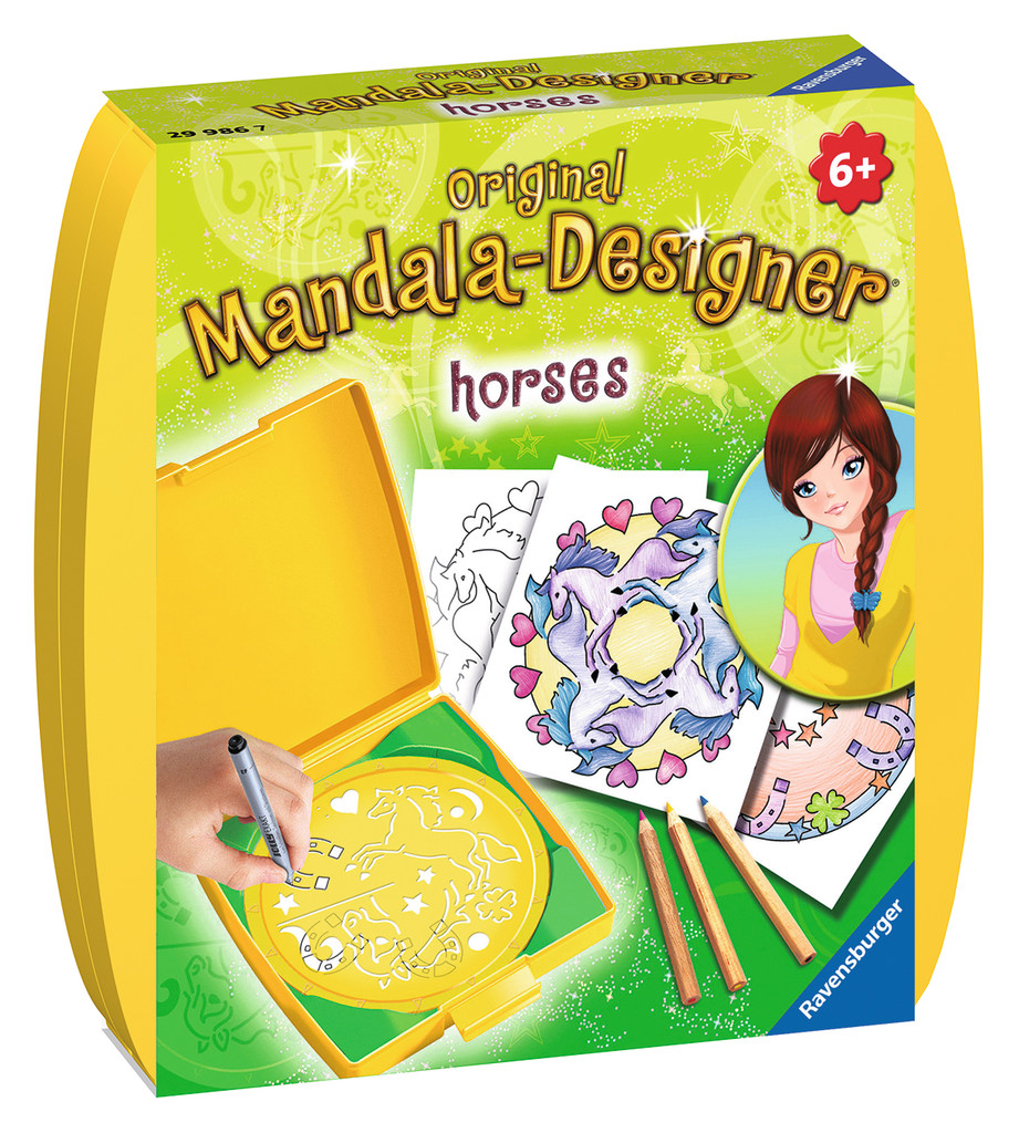 Ravensburger Creation Mandala Designer Mini Horses 29986