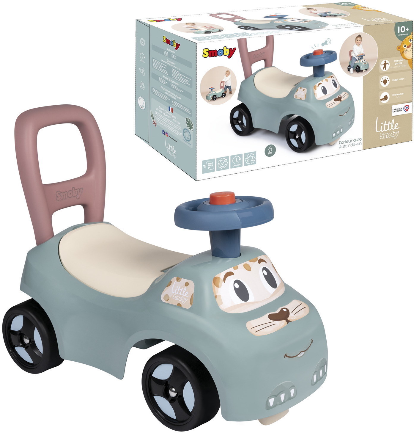 Smoby Outdoor Spielzeug Fahrzeug Little Smoby Rutschauto 7600140503