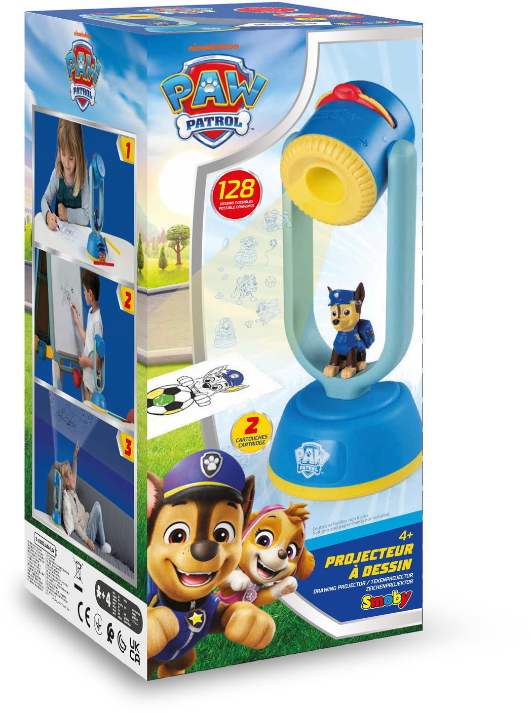 Smoby Creation Zeichnen Paw Patrol Mal- und Zeichenprojekt 7600430402