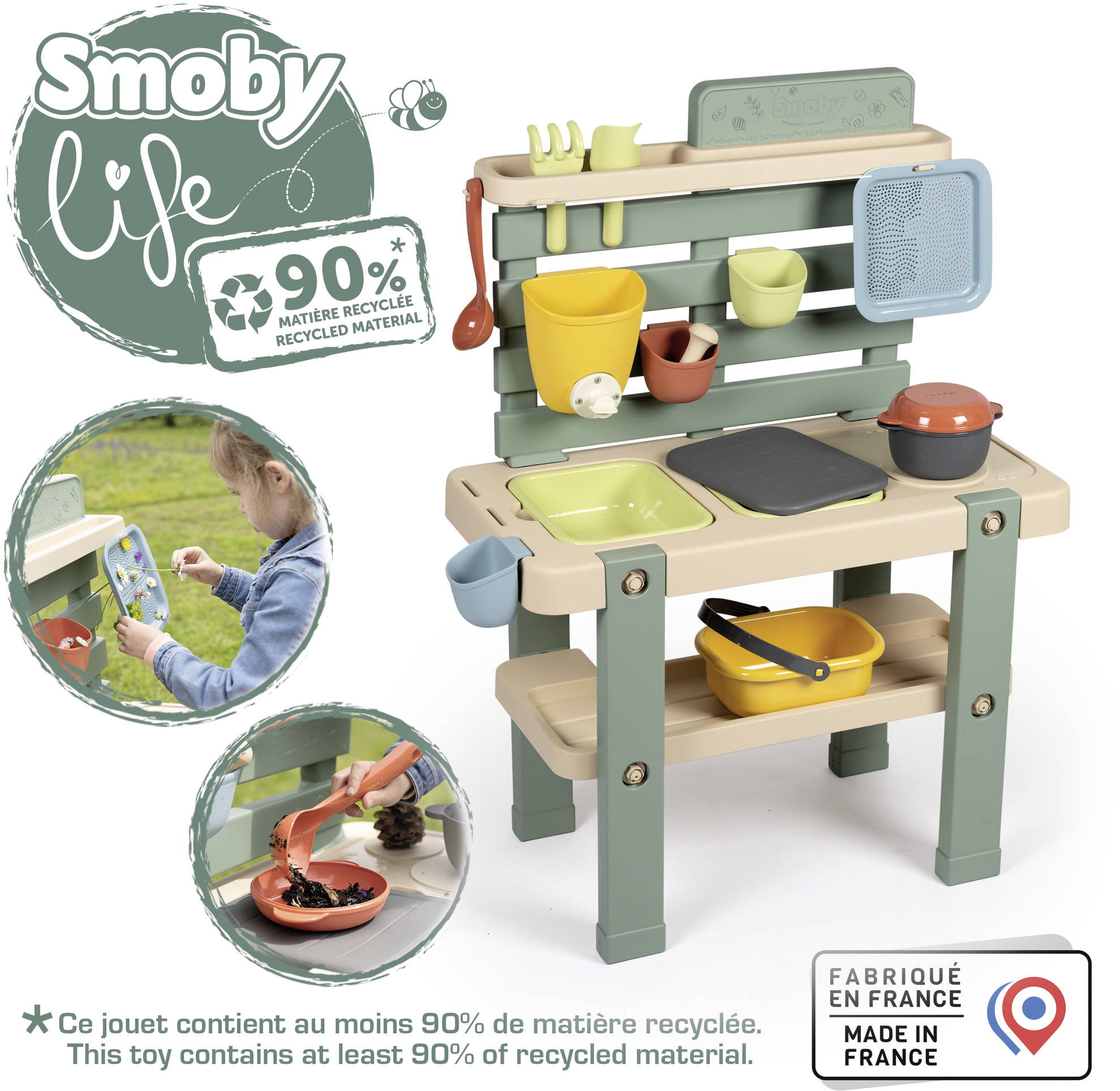 Smoby Outdoor Spielzeug Garten Smoby Life Matschk�che 7600840208
