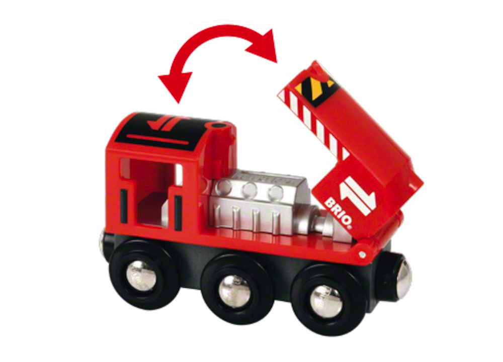 Brio World Eisenbahn Zug Großer Güterzug mit Frachtladung 7 Teile 33888