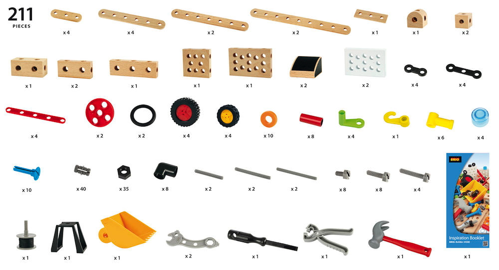 BRIO Set Attività Costruzioni 34588 – Gioco Educativo In Legno Per Bambini - 6