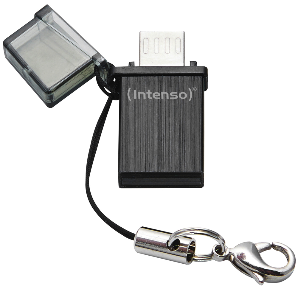 Intenso USB Stick 32GB Speicherstick OTG Mini Mobile Line schwarz mit ...