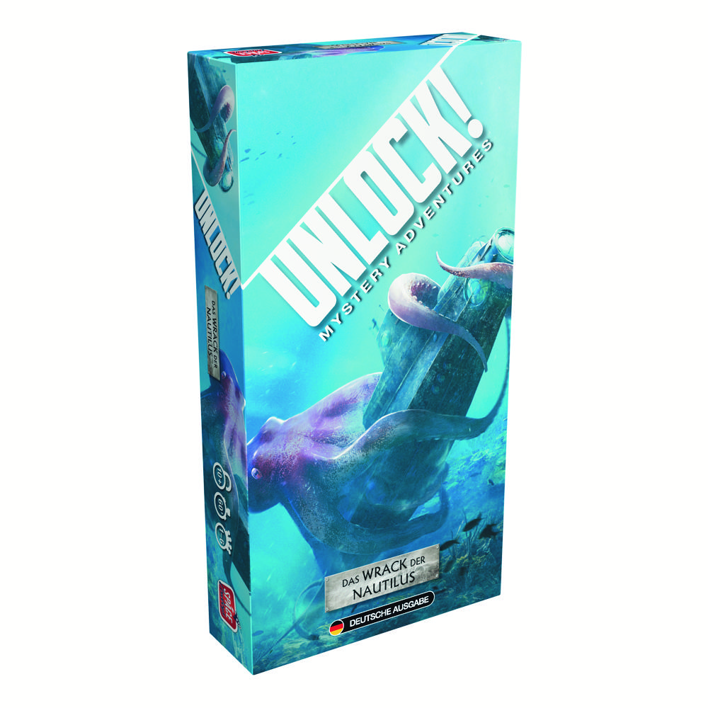 Space Cowboys Familienspiel Unlock! Das Wrack der Nautilus SCOD0034