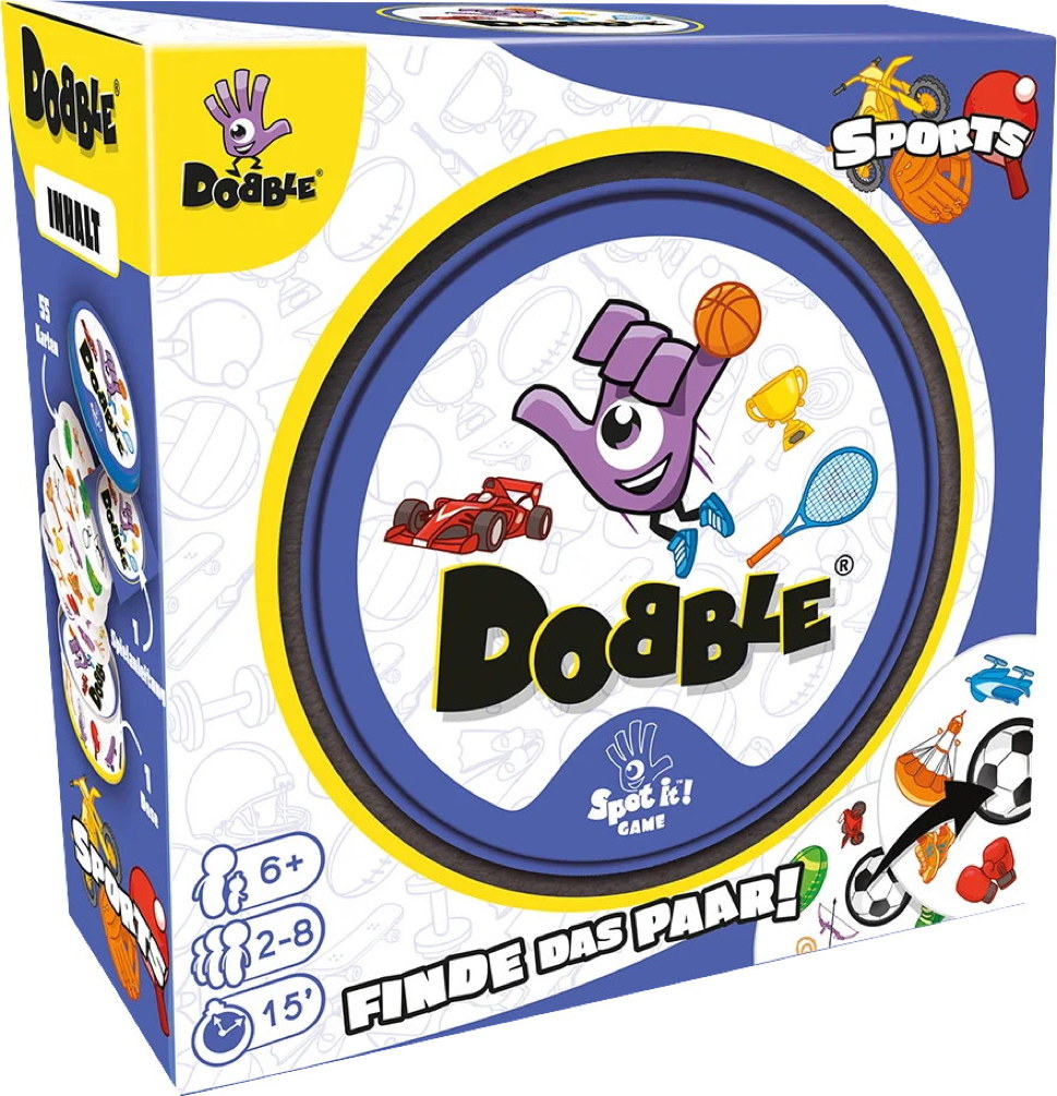 Zygomatic Familienspiel Reaktionsspiel Dobble Sports ZYGD0061