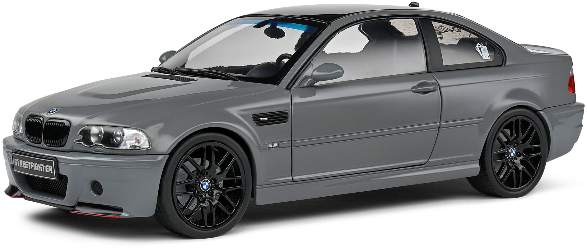 Solido Modellauto Maßstab 1:18 BMW E46 M3 Coupe 2000 grau S1806508