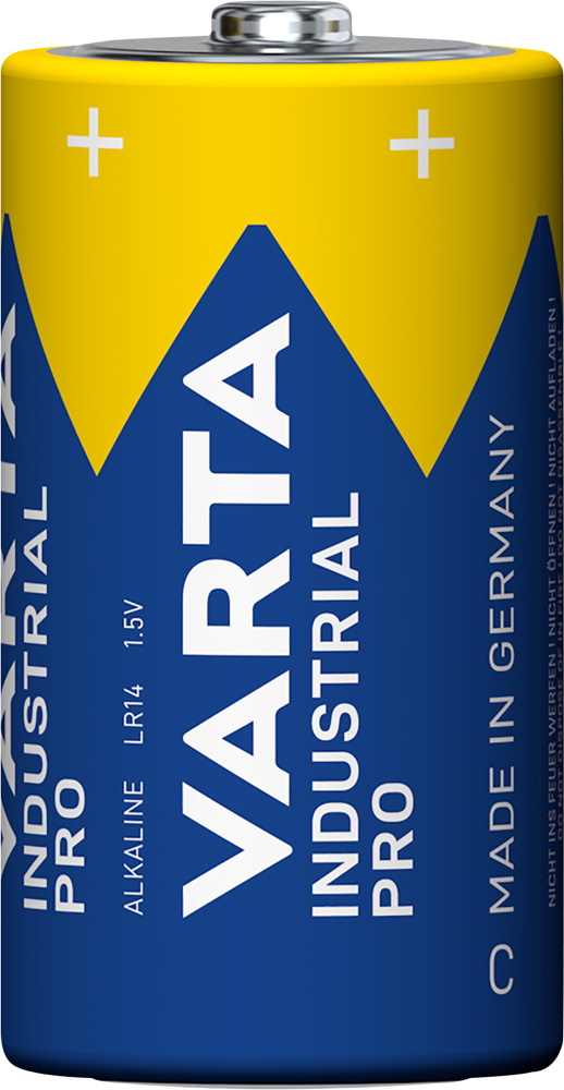 100 Varta 4014 Industrial Pro C / Baby Alkaline Batterien in 20er Folie